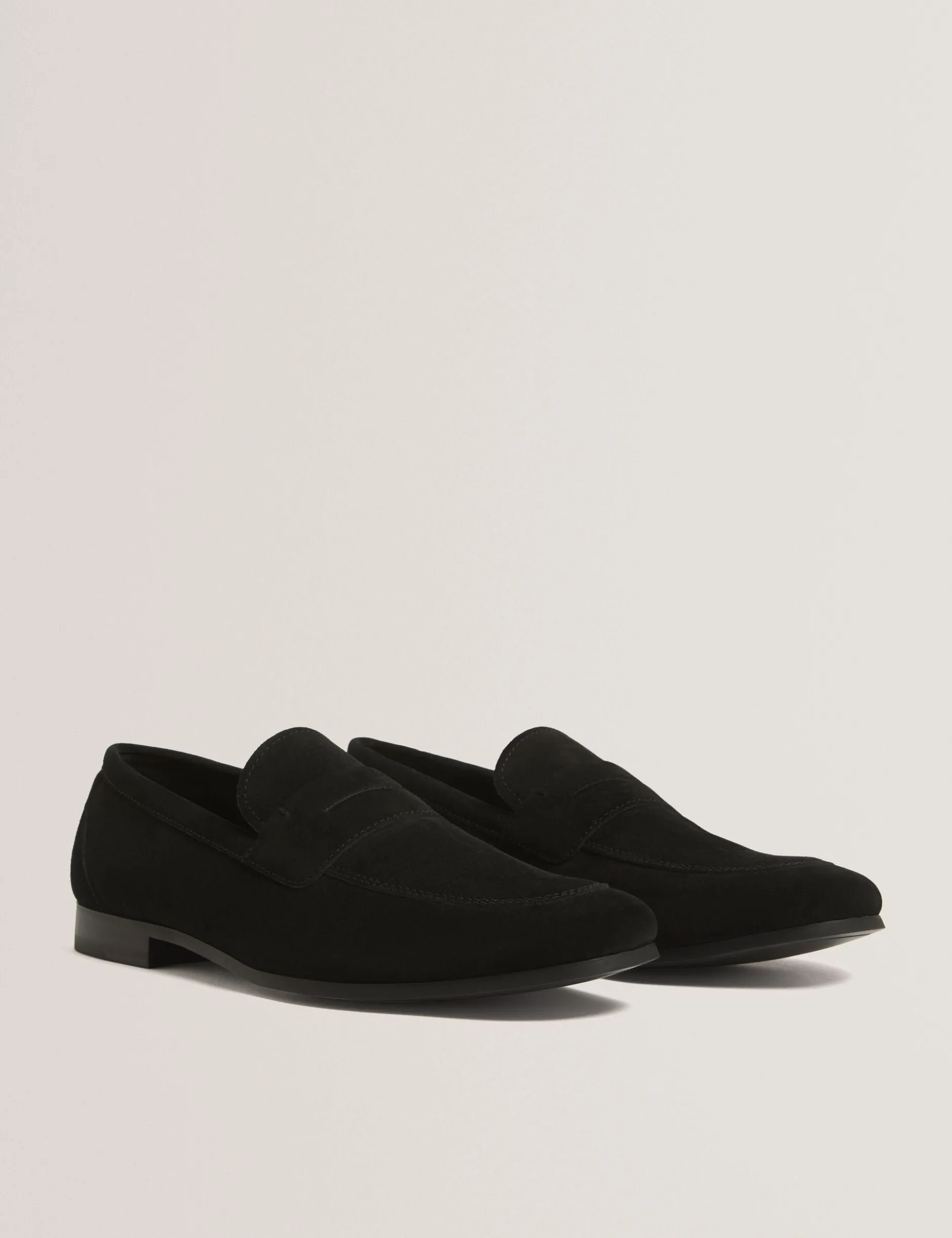 Wildleder-Sattelslipper