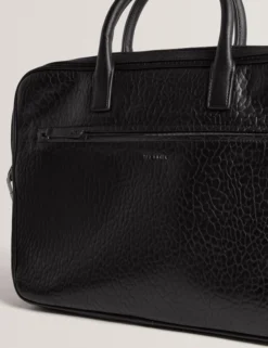 15-Zoll-Laptoptasche aus genarbtem Kunstleder